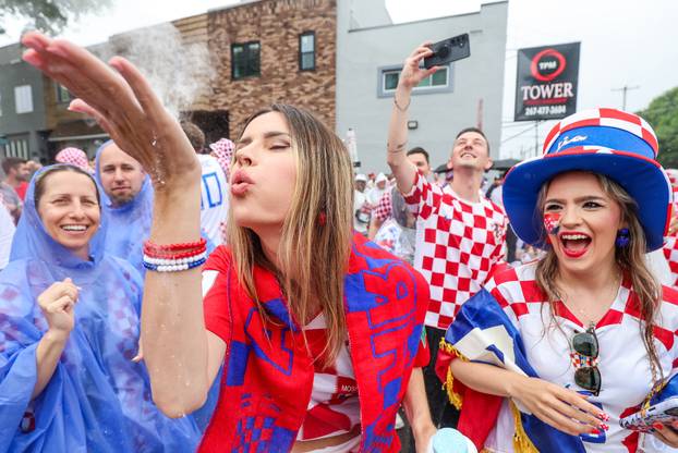 SP 2026 Philadelphia: Navijači Hrvatske na putu prema stadionu