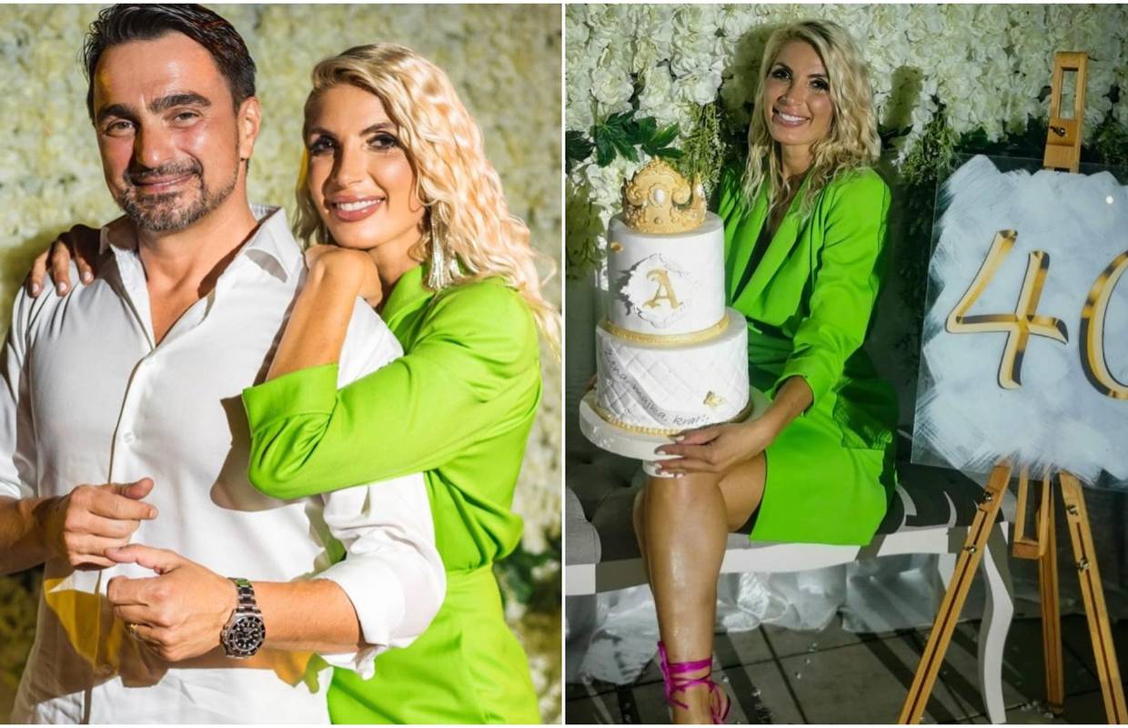 Jolina supruga Ana proslavila je svoj 40. rođendan na raskošnoj zabavi, čestitao joj i Halid Bešlić