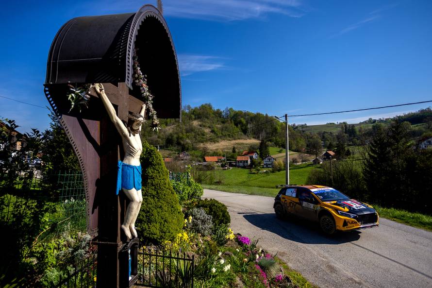 FIA WRC Croatia Rally 2023. SS18 Zagorska Sela - Kumrovec