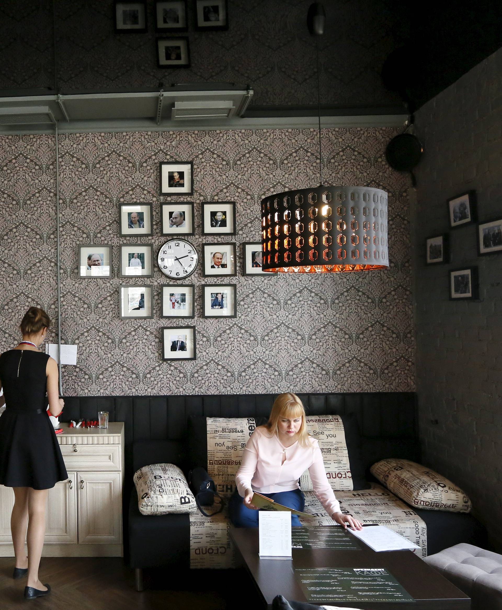 The Wider Image: Siberia's Putin cafe