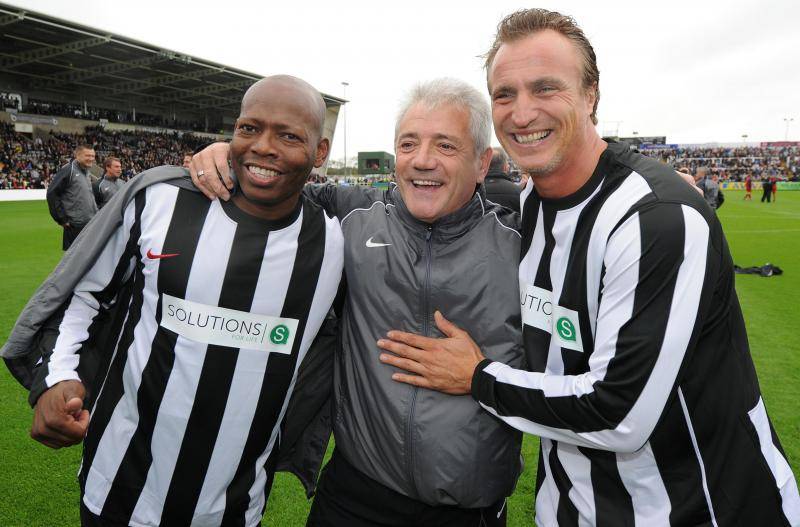 Soccer - Entertainers Reunited Charity Match - Newcastle United v Liverpool - Kingston Park