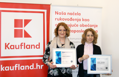Kaufland dobio Certifikat Poslodavac partner