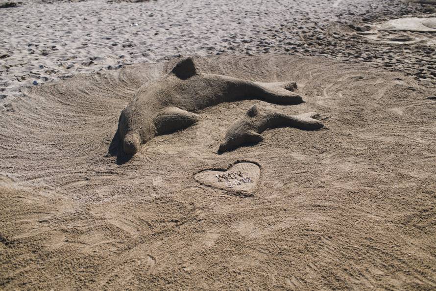 Prekrasne skulpture od pijeska uljepšale poznate plaže u Ninu