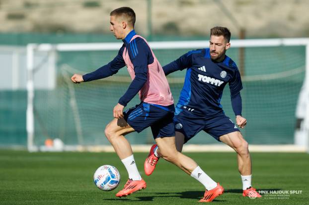 FOTO Hajdukovce u Španjolskoj dočekali idealni uvjeti. Gattuso s kapom 'dirigirao' igračima