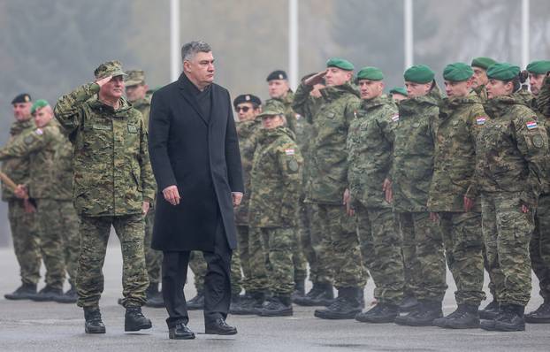 Zagreb: Ispraćaj 42. hrvatskog kontingenta u NATO-ovu operaciju potpore miru