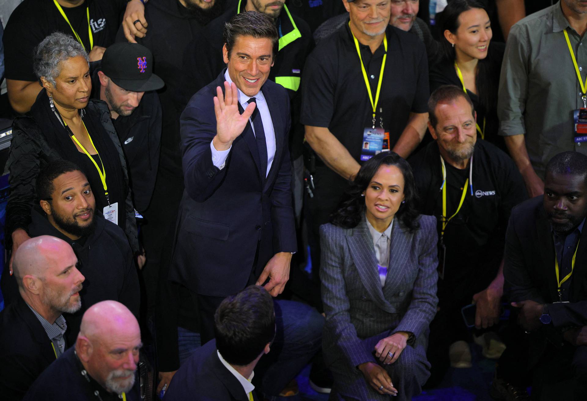 Harris-Trump presidential debate hosted by ABC in Philadelphia, Pennsylvania