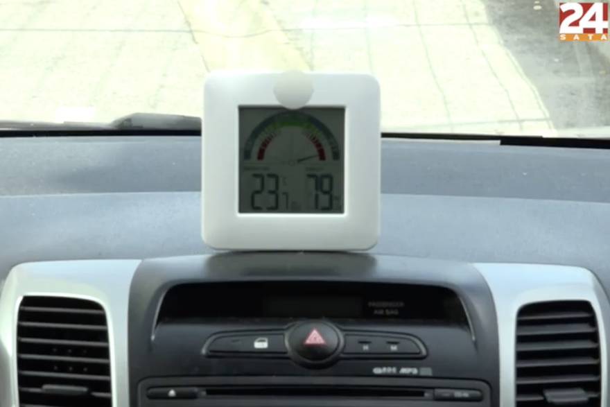 Temperature u autu