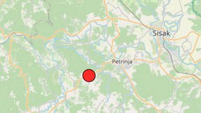 Potres pogodio Petrinju: Tlo se treslo 2,3 prema Richteru