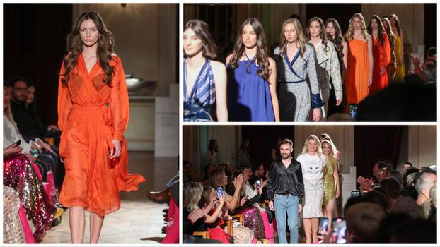 FOTO Prevladavale su proljetne boje i prugice: Pogledajte sve Mehunkine modne kreacije...