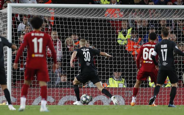 Liverpool v FC Red Bull Salzburg - UEFA Champions League - Group E - Anfield