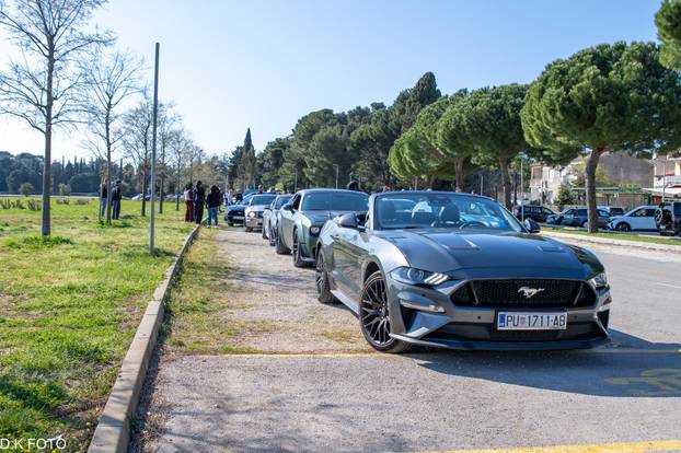 GALERIJA Kultni američki Mustanzi zablistali su u Rovinju