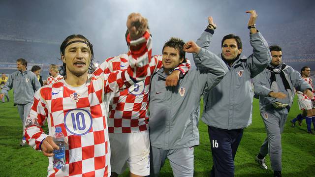 ARHIVA - Hrvatski nogometaši pobjedom nad Švedskom 1:0 plasirali se na SP 2006. 