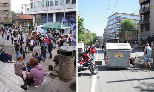 Studenti neumoljivi. Blokiraju RTS tjedan dana. Brnabićka: To su sadisti koji maltretiraju žene
