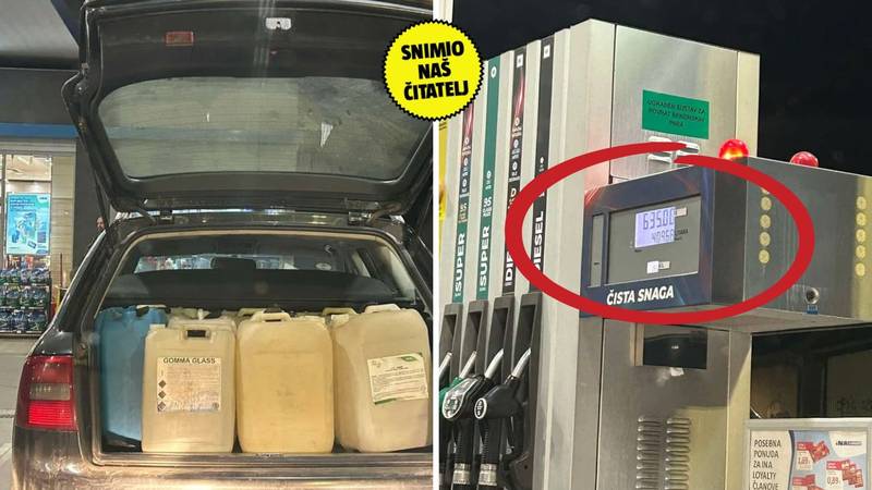 'U Virovitici natočio više od 400 litara dizela i pitao na blagajni kako to da više nema goriva!?'