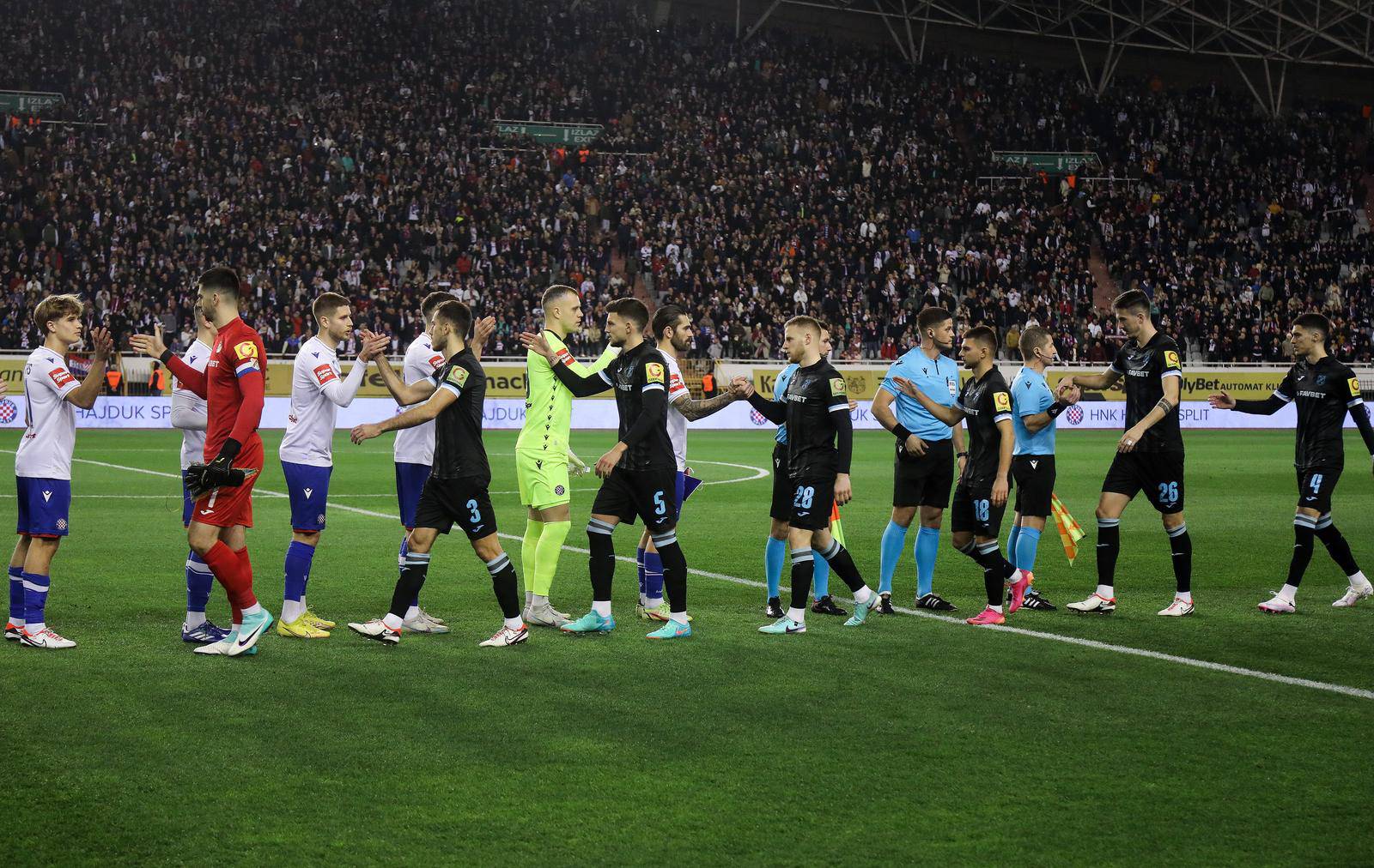 Split: Hajduk i Rijeka susreli se u utakmici 20. kola HNL-a 
