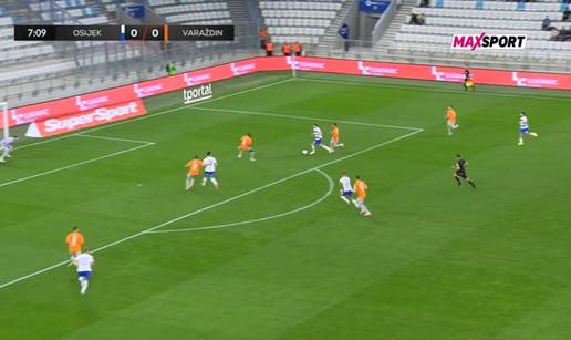 VIDEO Osijek nošen Kohortom i Sopićem tražio pobjedu protiv Varaždina. Nije ju pronašao