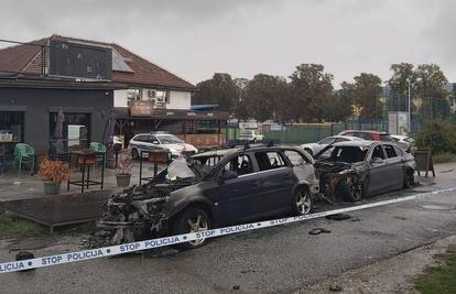 Noćna buktinja: U zagrebačkom Vrapču izgorjela su dva auta