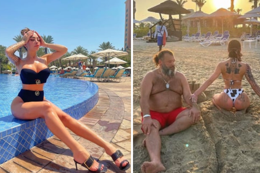 Annie Šukunda Gavrilović uživa u Dubaiju i mazi supruga na pješčanoj plaži: 'Život ženice...'