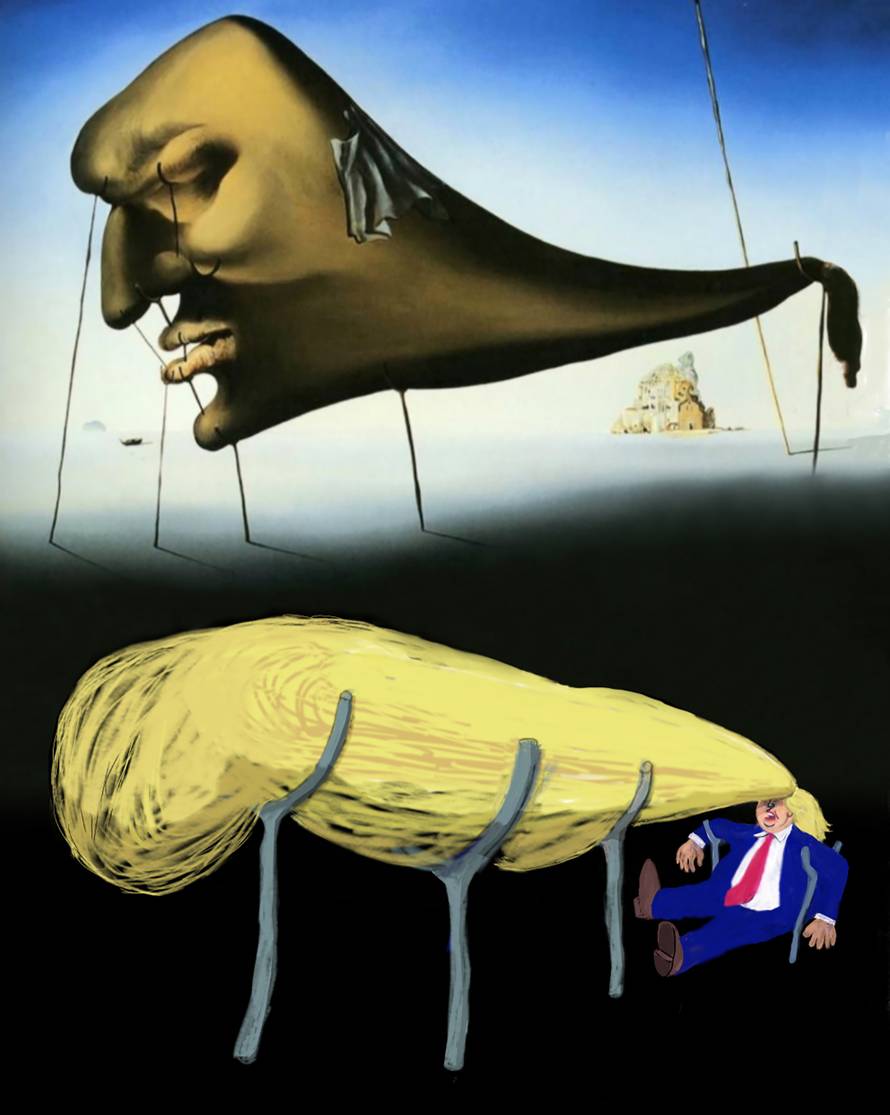 Splićanin oduševio Trumpovim karikaturama: 'Genijalan si...'