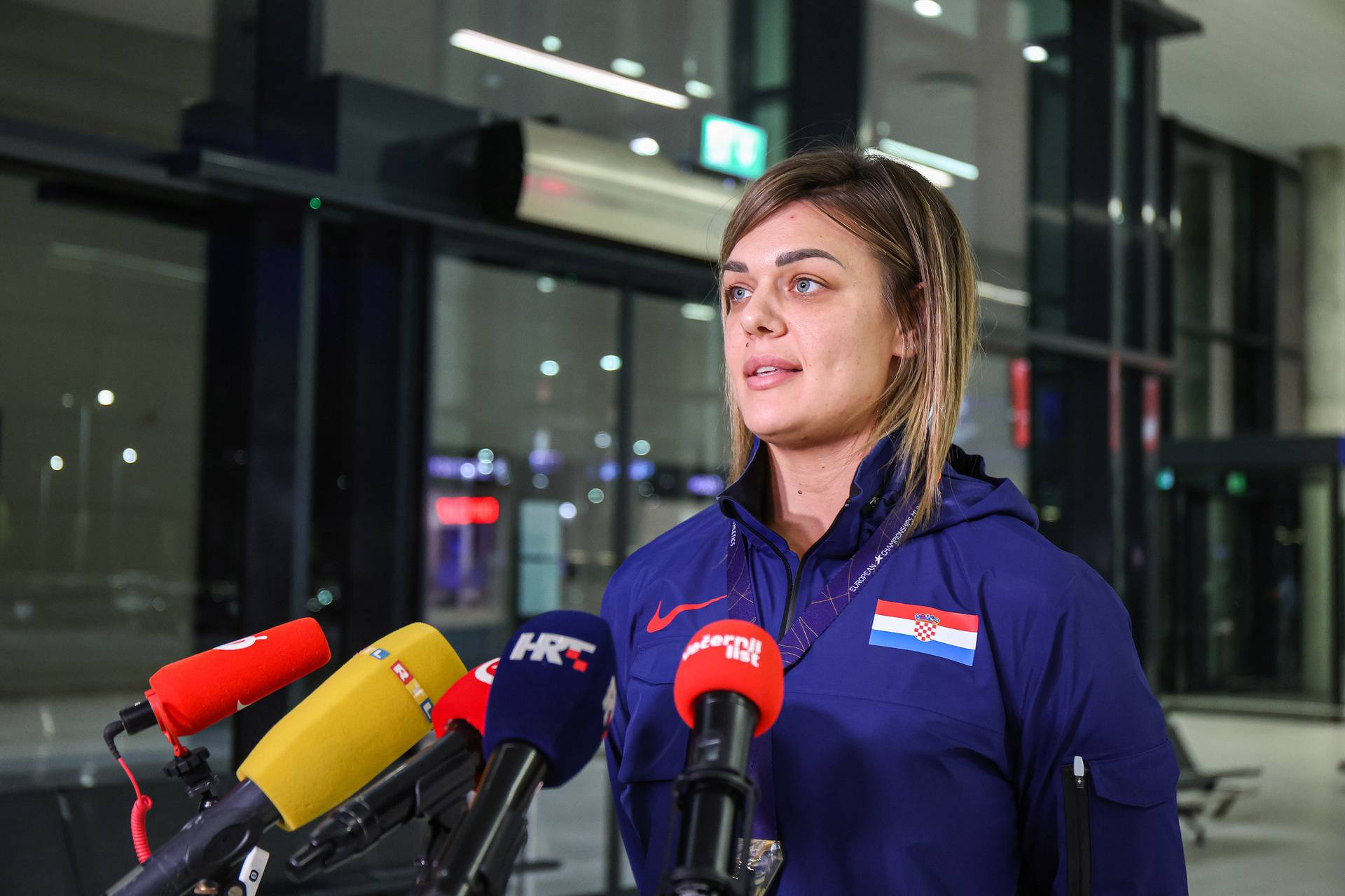 Zlatna Sandra Perković vratila se s Europskog atletskog prvenstva iz Muenchena