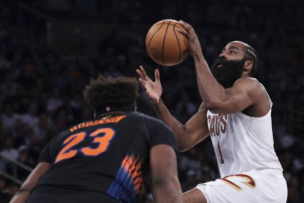 NBA: Playoffs-Cleveland Cavaliers at New York Knicks
