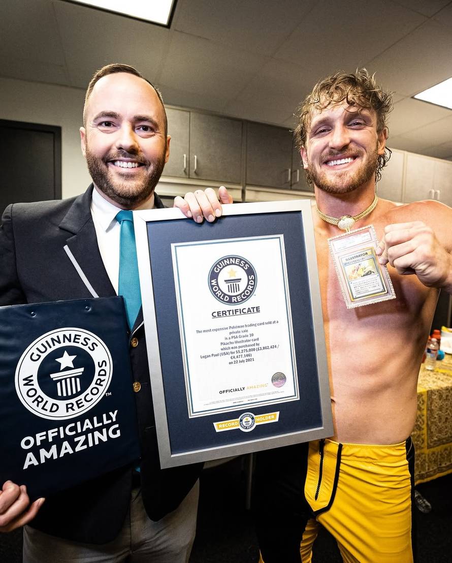 Logan Paul prodao rijetku Pokémon kartu za 16,5 milijuna dolara! Zna se i tko je iskeširao