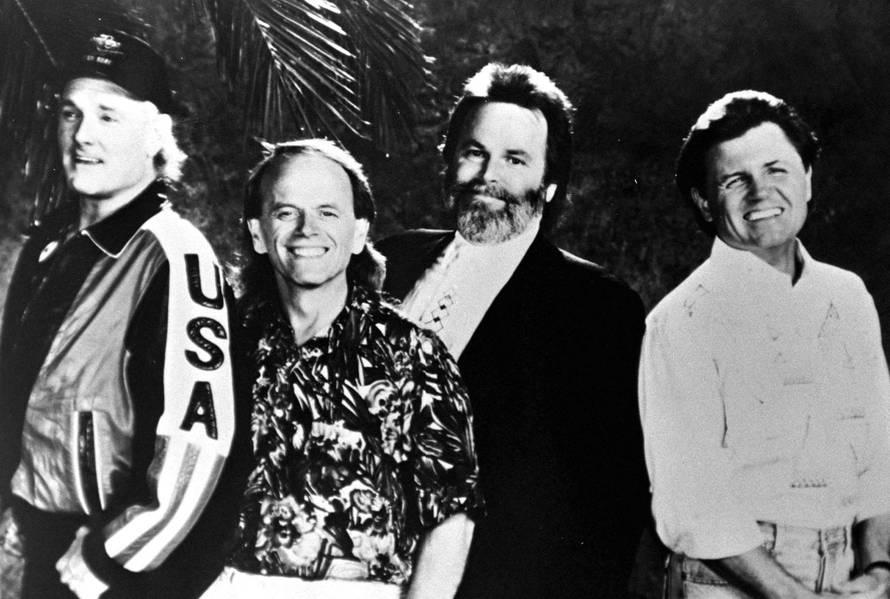 FILE PHOTO: The music group The Beach Boys are shown in this undated photograph