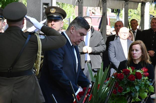 Okučani:  Obilježavanje 31. obljetnice vojno-redarstvene operacije "Bljesak"