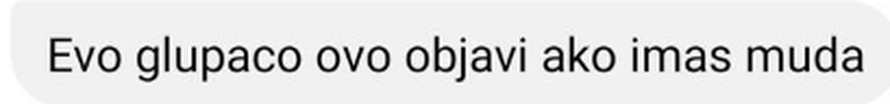 Remi je dobila užasne poruke: Glupačo, objavi ako imaš m*da