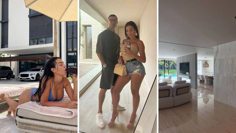 FOTO U ovoj palači Ronaldo živi sa zaručnicom Georginom u Rijadu. Vrijedi 14 milijuna eura