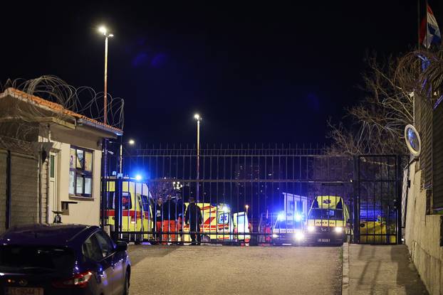 U splitskom zatvoru danas je u večernjim satima izbio požar