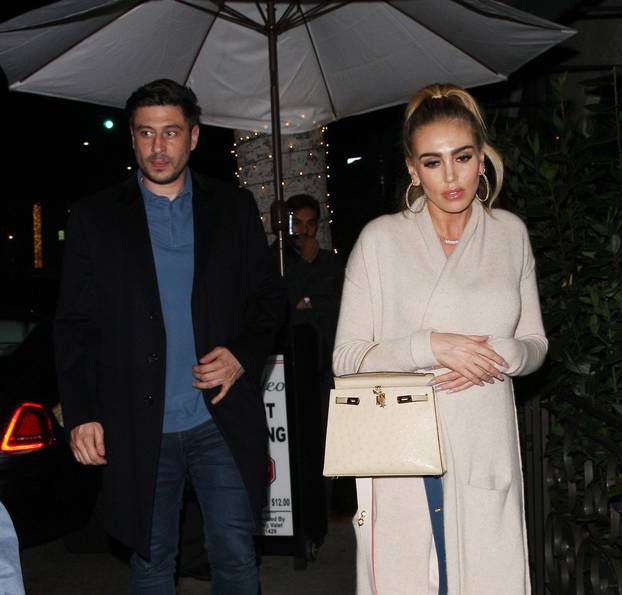 EXCLUSIVE: Petra Ecclestone leaves Madeo with mystery man