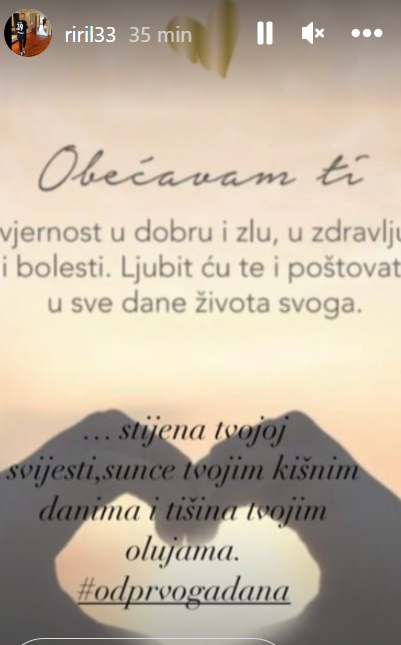 Iris se oglasila nakon Livajinog odlaska: 'Stijena tvojoj svijesti, sunce tvojim kišnim danima...'