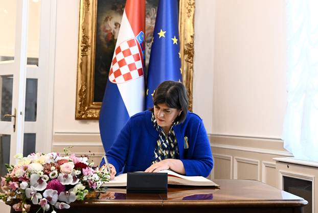 Zagreb: Andrej Plenković sastao se s glavnom europskom tužiteljicom Laurom Codrutom Kovesi