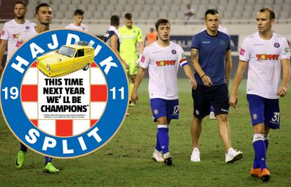 Hajduka trese kriza: This time next year we will be champions