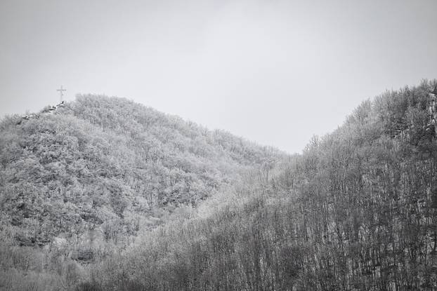 Snijeg u samoborskom gorju