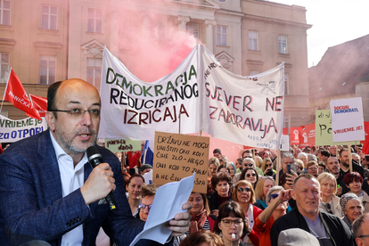 Macan o porukama s prosvjeda: 'Slažem se s premijerom, bilo je tu nepotrebnih grubih riječi'