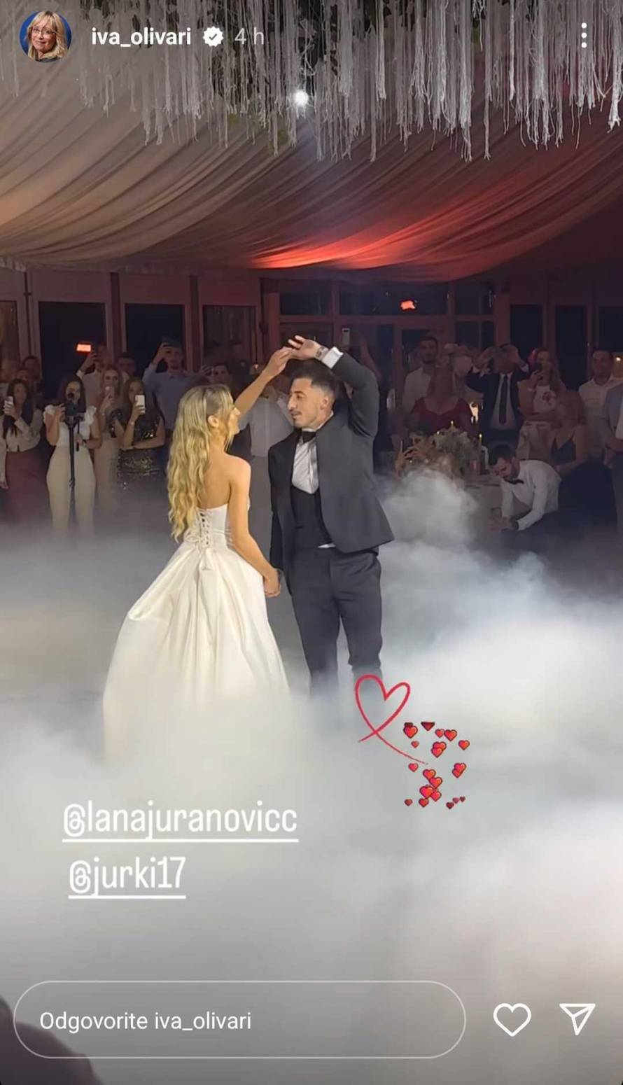 Pogledajte kako je izgledao prvi ples Juranovića i njegove Lane
