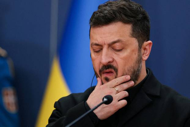Ukrainian President Volodymyr Zelenskiy visits Serbia