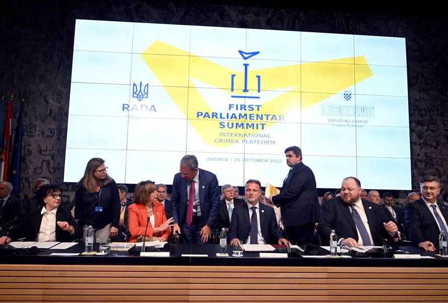 Zagreb: Zajednički sastanak sudionika summita Međunarodne krimske platforme u NSK