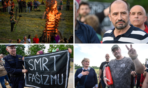 FOTO Zapaljeni su Trnjanski kresovi. Pojavili se psihijatar Vukušić i zastupnik Peternel