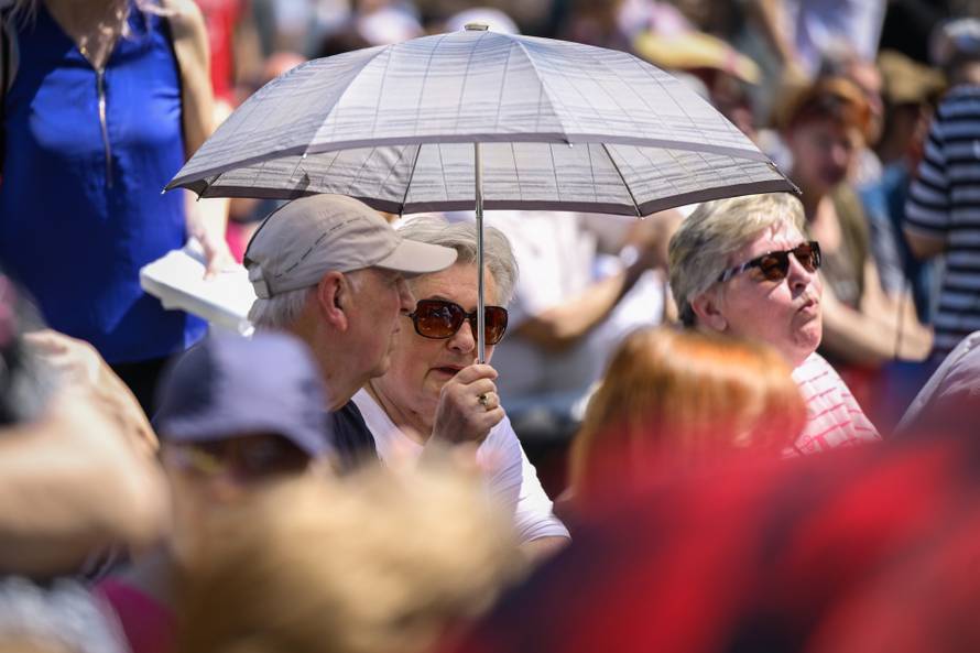 Zagreb: Atmosfera na koncertu na proslavi Međunarodnog praznika rada na Maksimiru