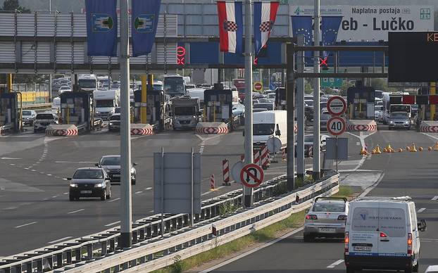 Zagreb: PojaÄan promet na Naplatnoj postaji LuÄko