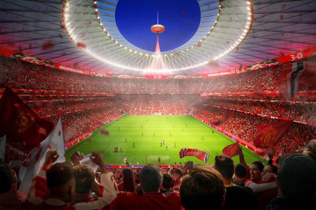 Manchester United New Stadium Renders