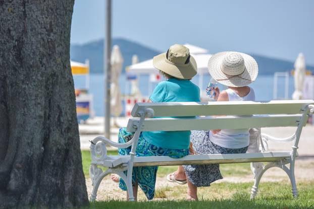 Zadar: Nakon duÅ¾eg perioda nestabilnog vremena, zapoÄele ozbiljne vruÄine