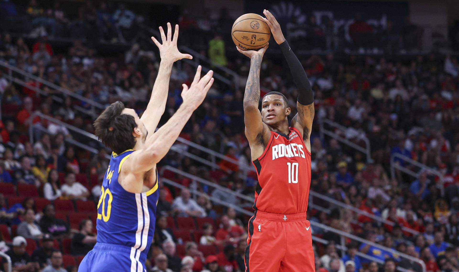 NBA: Golden State Warriors at Houston Rockets