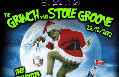 Grinch se spustio sa svoje planine i dolazi u Groove klub