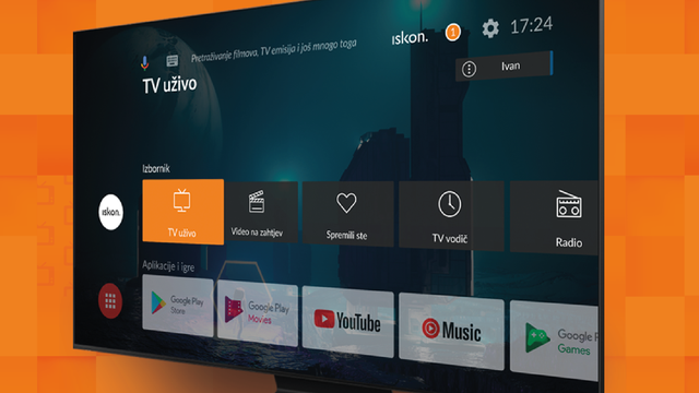 Za Iskon.Play TV sad je dovoljna samo aplikacija, uveli i TV stick