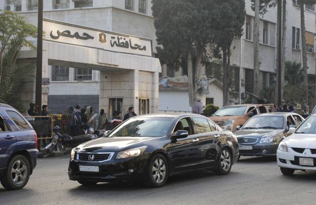 Syrian rebels gather in Homs