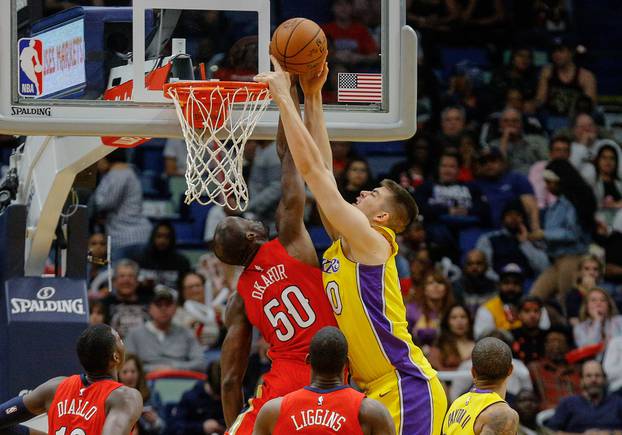 NBA: Los Angeles Lakers at New Orleans Pelicans